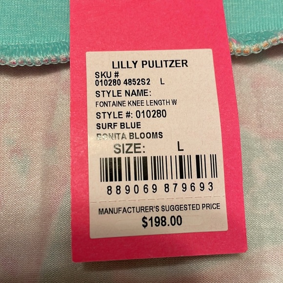 NWT Lilly Pulitzer Fontaine Wrap Dress - Picture 11 of 12